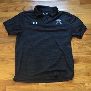 Carolina under armour polo size xl